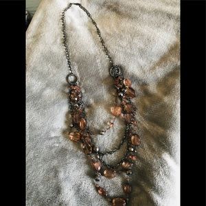 Long beaded necklace